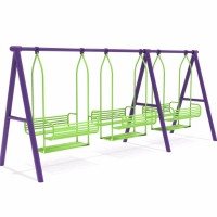 2019 the Newest outdoor children swing from HUAOU China